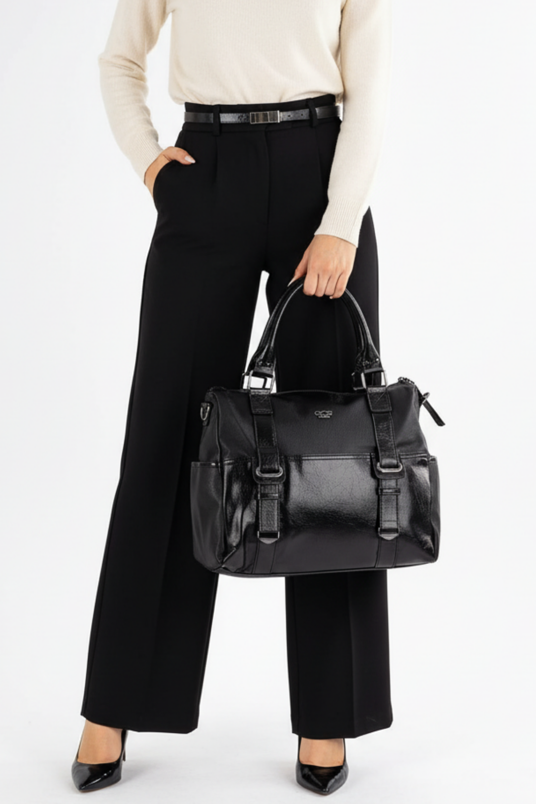 Reyes Kadın Omuz Çantası ve Ayarlanabilir Askılı Çapraz Çanta