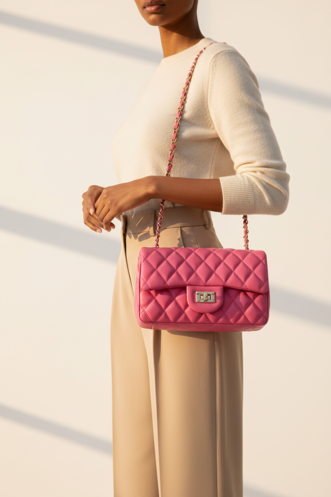 Yates Kadın Zincir Askılı Kapitone Çapraz Çanta