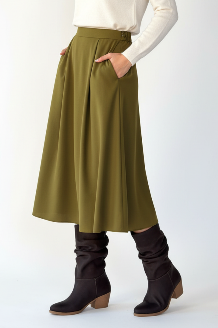 Yior Acı Kahve Nubuk Topuklu Bot