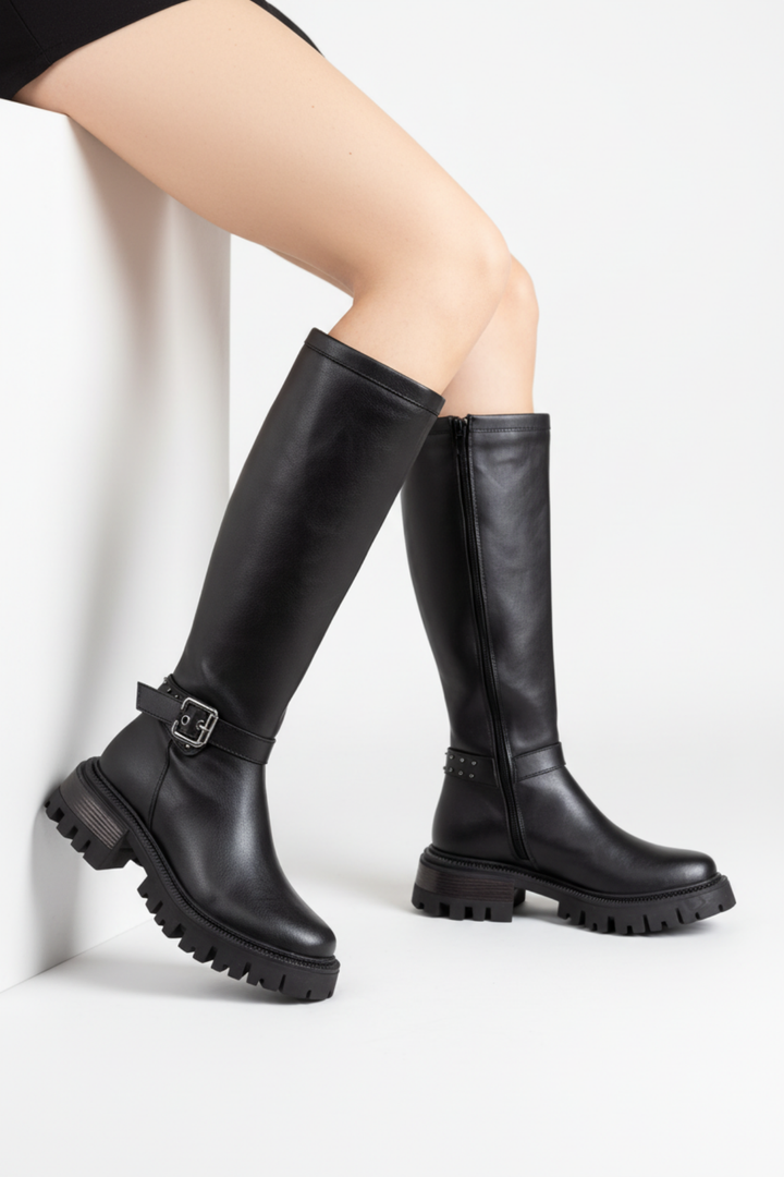 Tyler Kadın Siyah Çizme