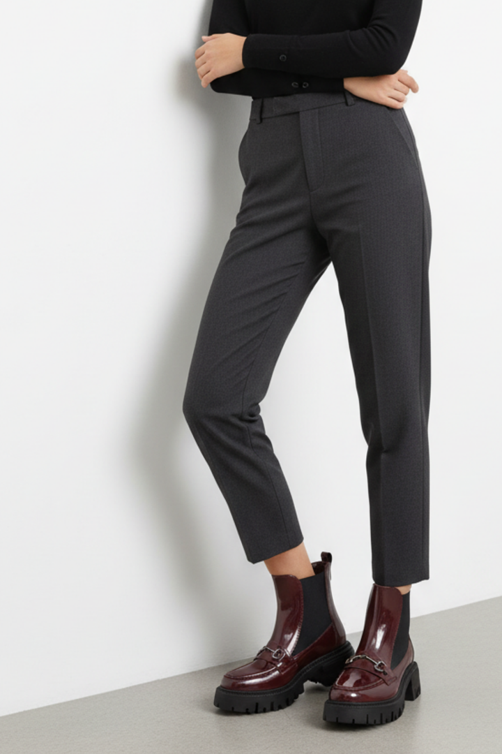 Mephen Kadın Bilekten Lastikli Rugan Bordo Bot