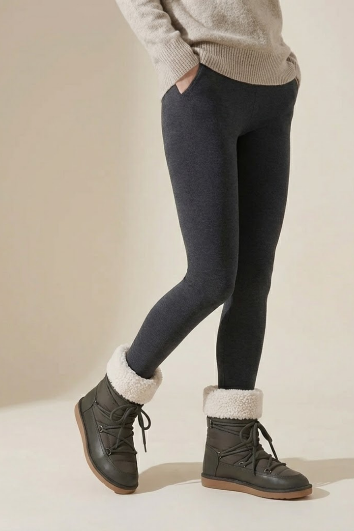 Rozanna Kadın Paraşüt Kumaş Haki Kar Botu