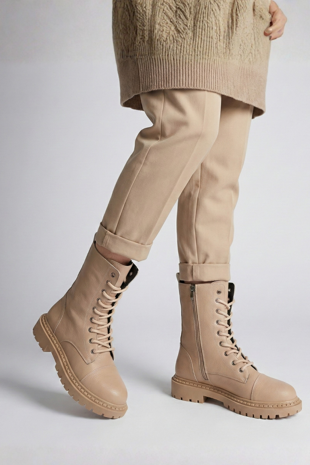 Rocco Kadın Kalın Tabanlı Nut Postal Bot