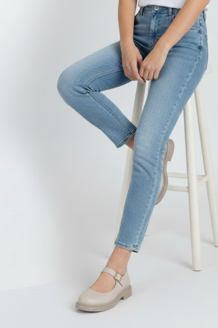 Yokox Kadın Bej Tokalı Oxford Ayakkabı