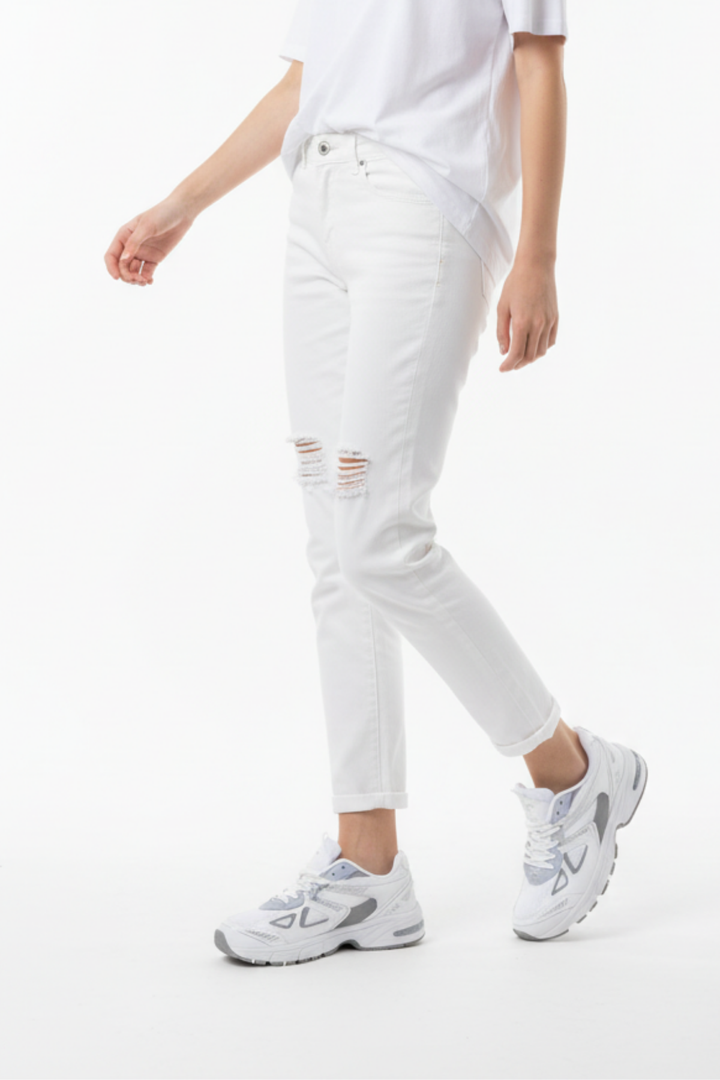 Bette Kadın Beyaz Gri Spor Ayakkabı