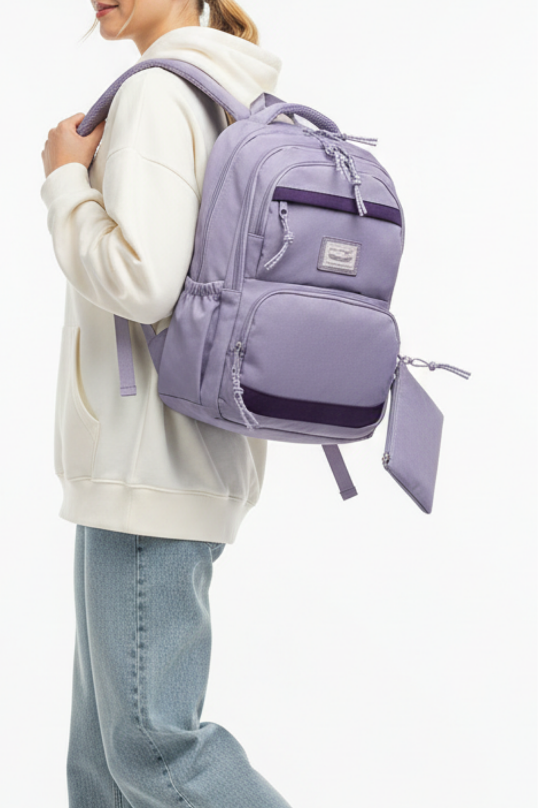 Larg Kadın Sırt Çantası - Küçük Çanta Hediyeli