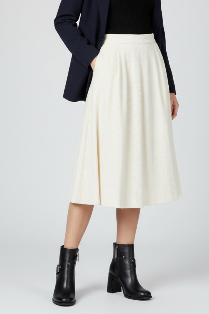 Potter Kadın Tokalı Kalın Topuklu Siyah Bot