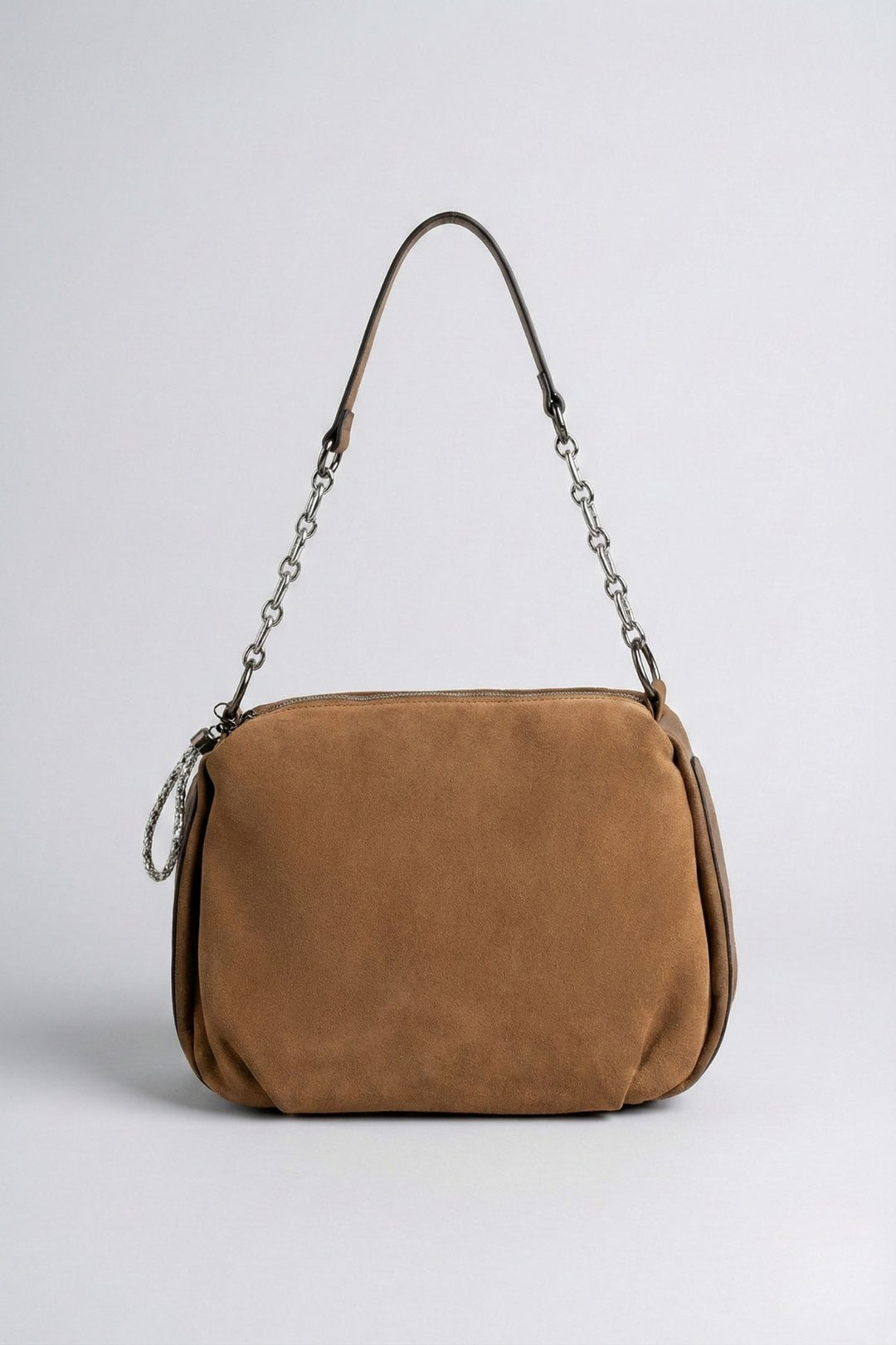 İnsigne Kadın Hakiki Süet Zincir Askılı Omuz Çantası ve Çapraz Çanta