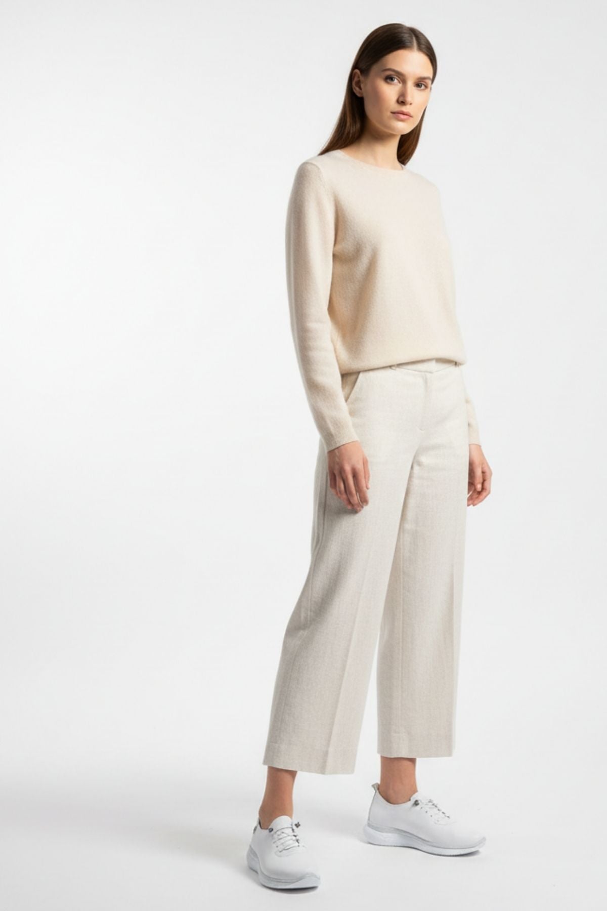 Leroy  Beyaz Hakiki Beyaz  Deri Kadın Ayakkabı