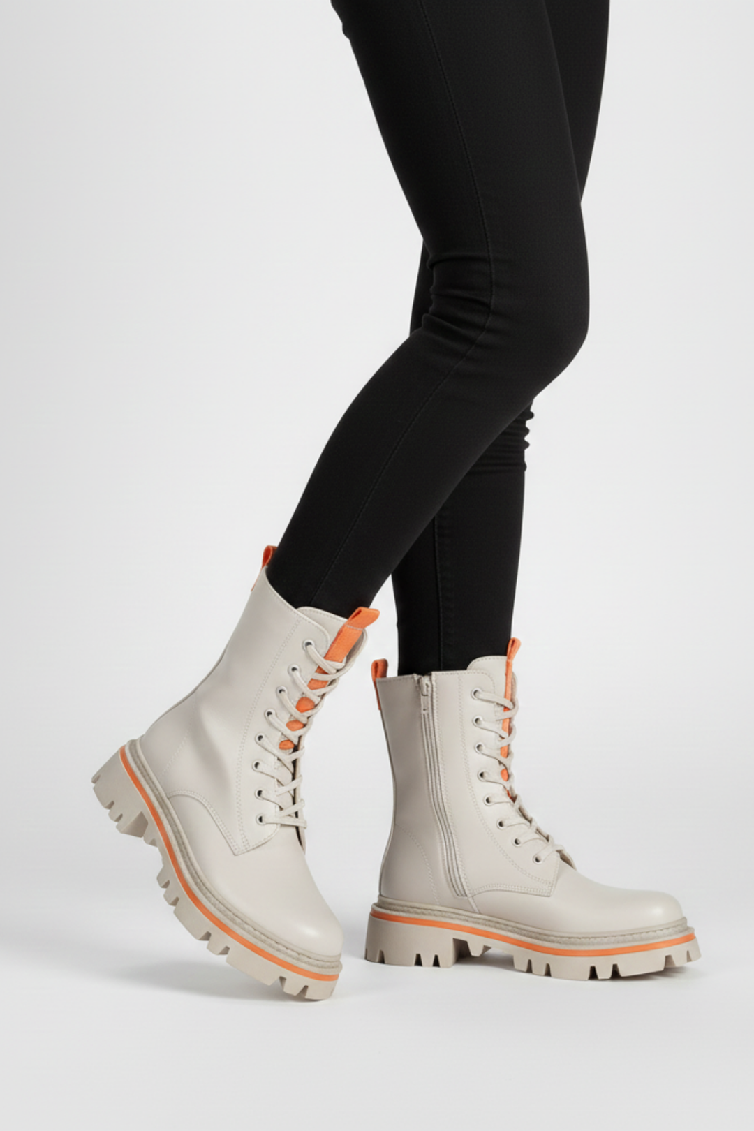 Orson Kadın Kalın Tabanlı Bej Bot