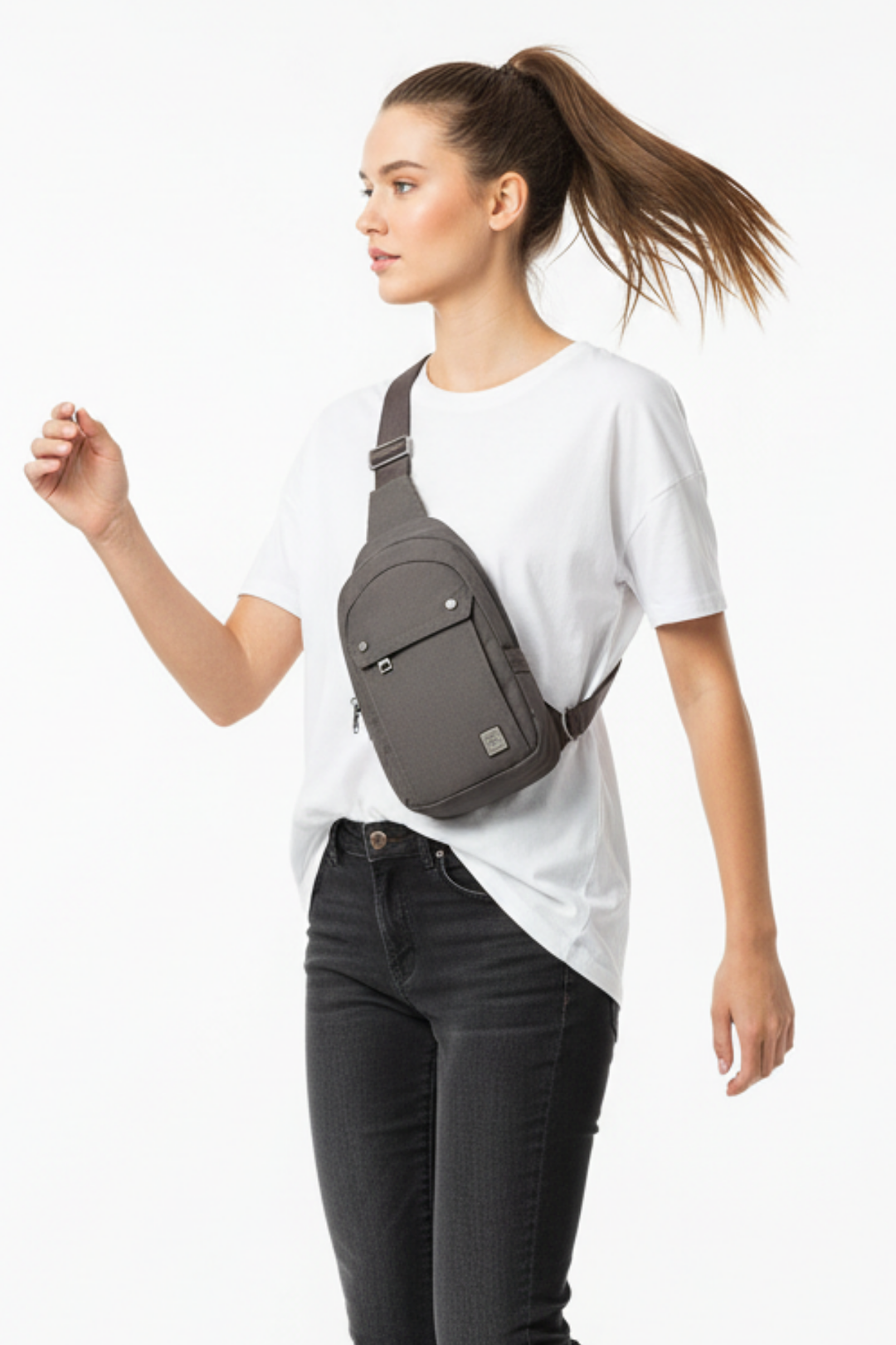 Hansen Kadın Yağmur Suyu Geçirmez Body Bag ve Omuz Çantası