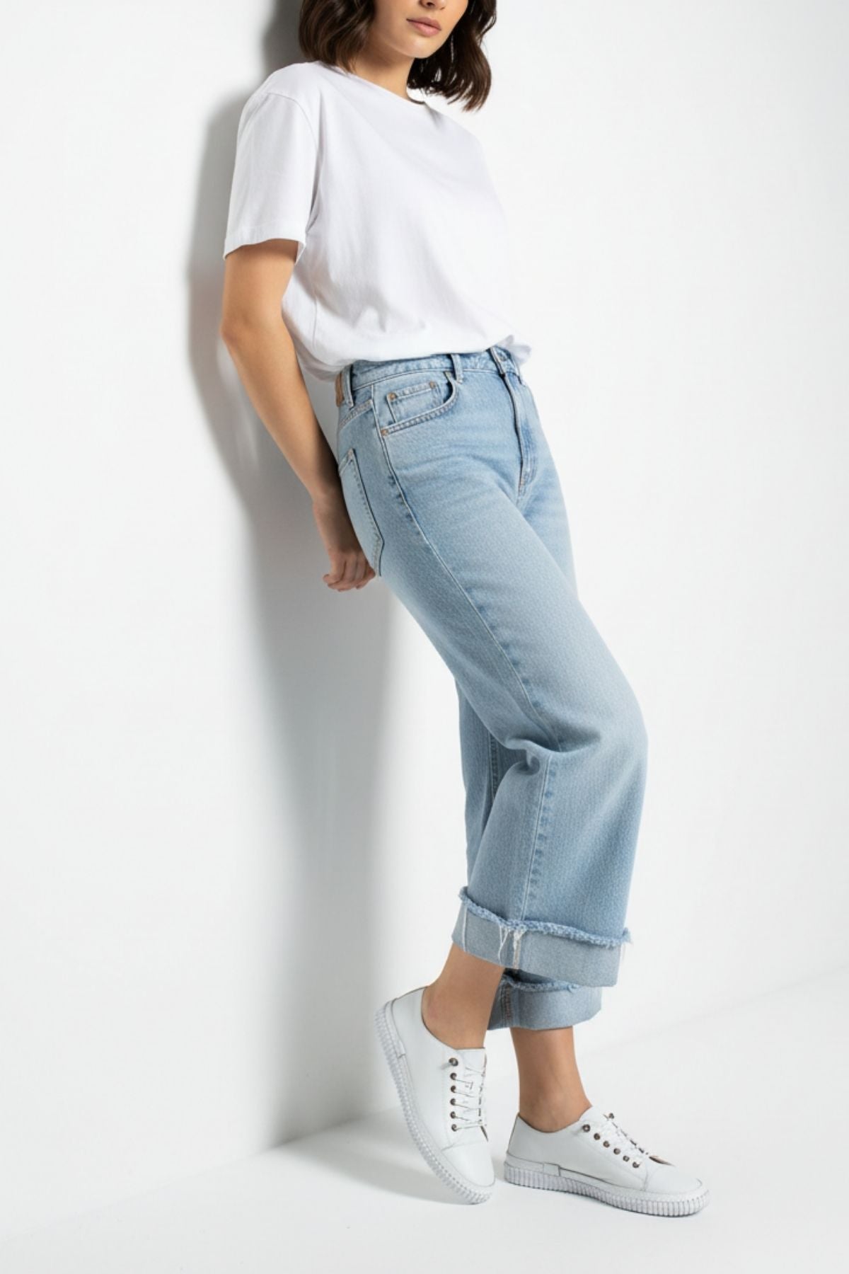 Endesa Kadın Hakiki Deri Beyaz Günlük Ayakkabı