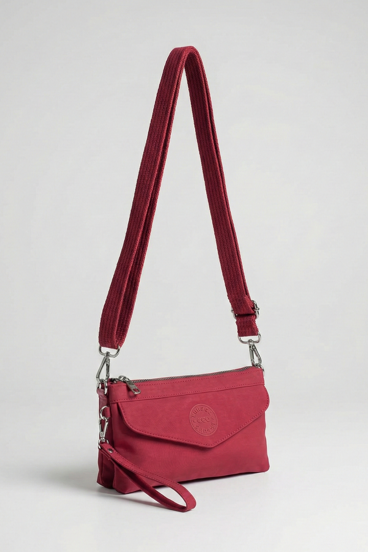 Kolek Küçük Boy Fermuarlı Su Geçirmez Kadın Çapraz Çanta