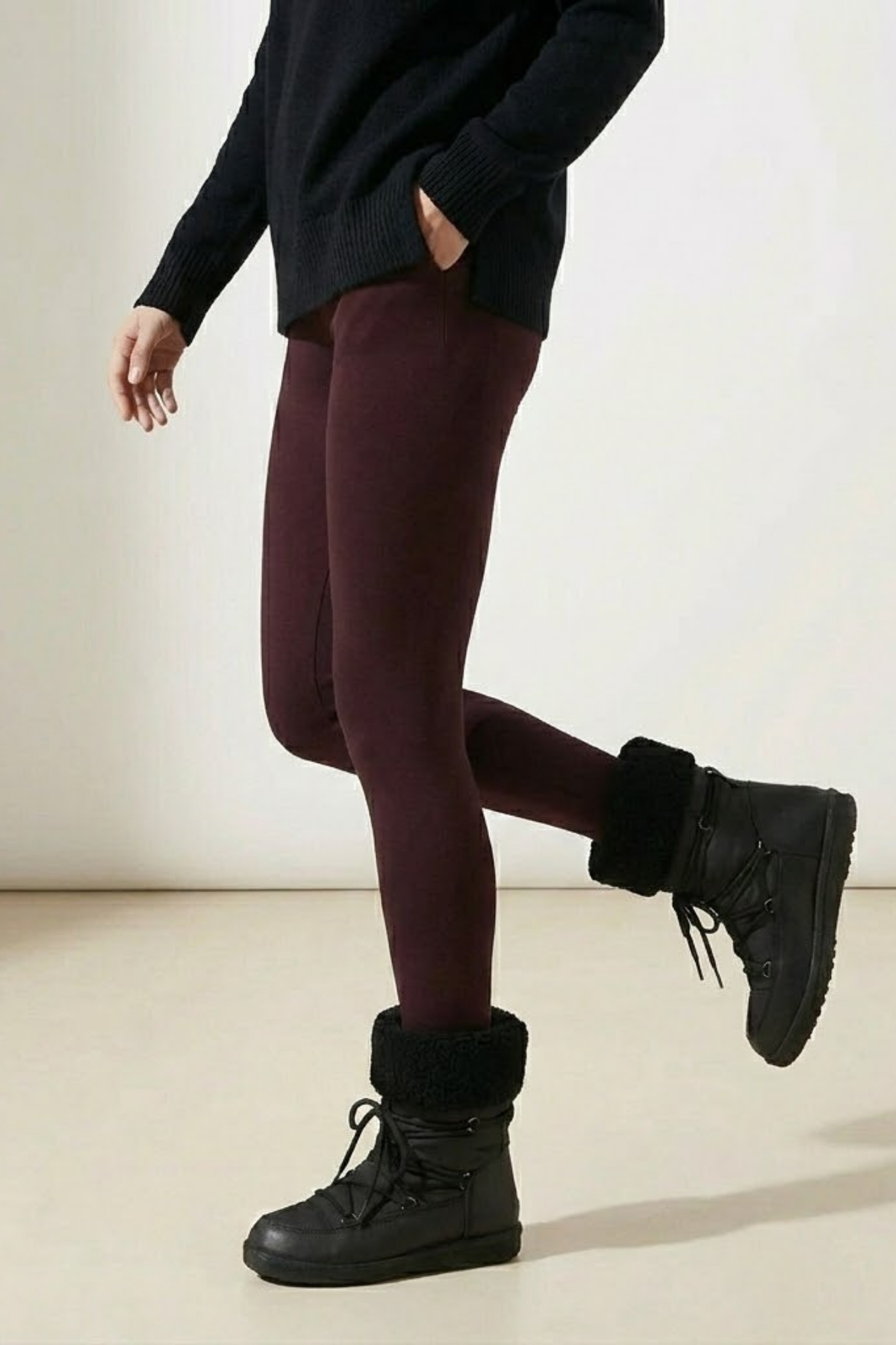 Rozanna Kadın Paraşüt Kumaş Siyah Kar Botu