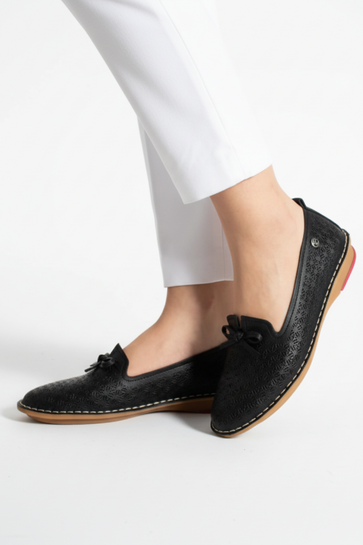 Pierre Cardin Tessa Kadın Hakiki Deri Siyah Babet