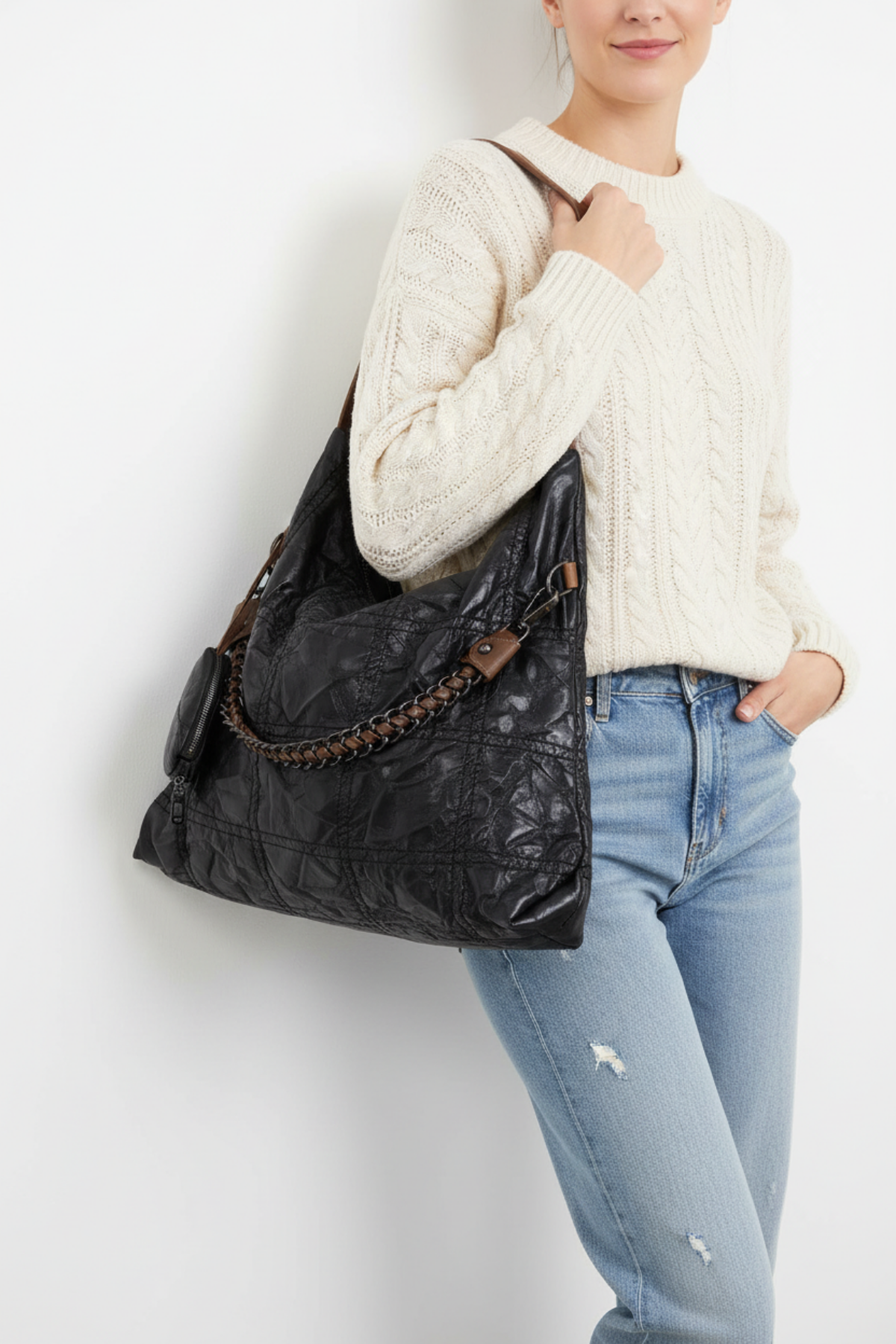 Mayor Kadın Zincir Detaylı Omuz Çantası