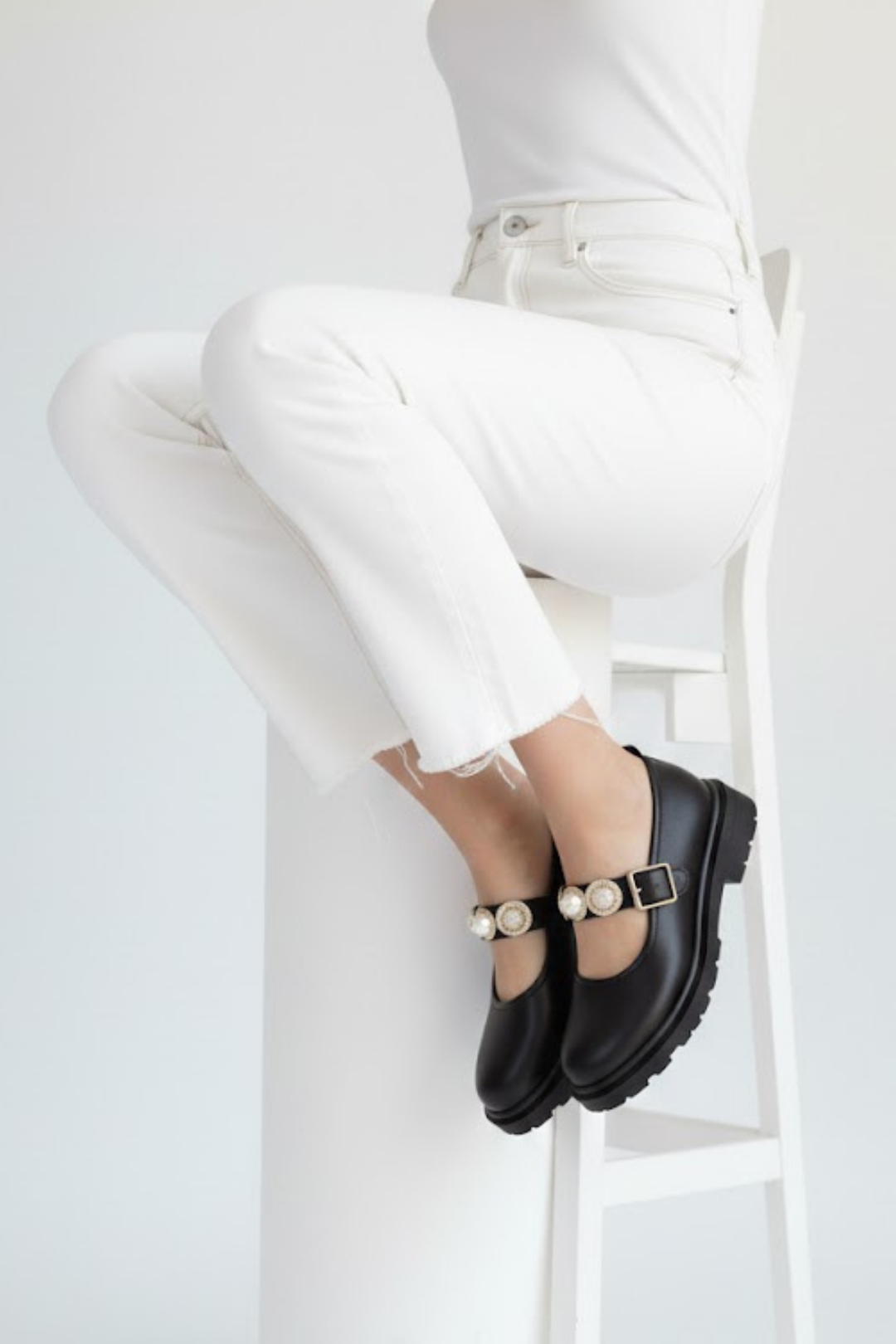 Okira Kadın Kahverengi Tokalı Oxford Ayakkabı