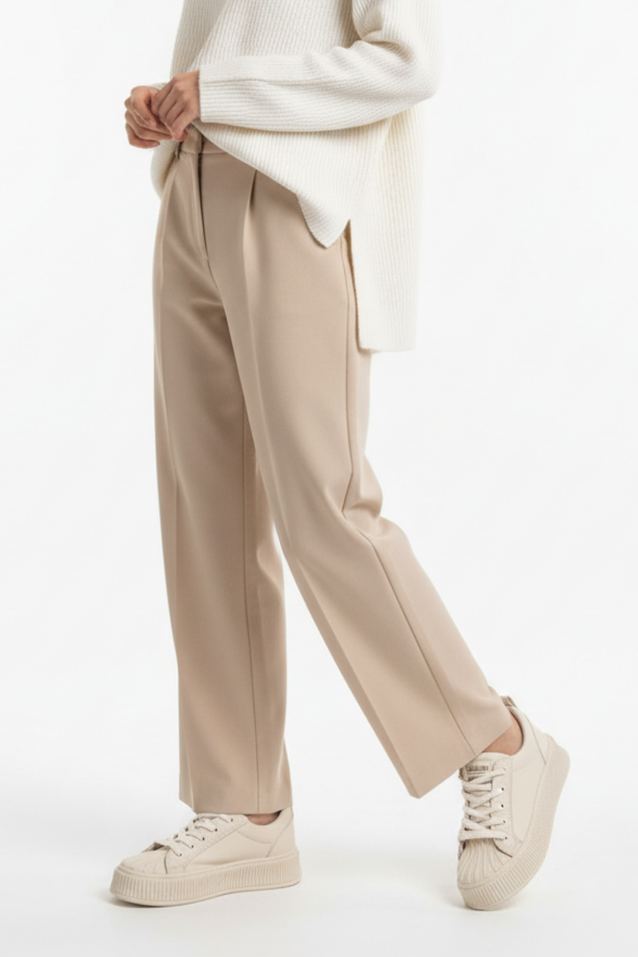 Belfas Kadın Bej Spor Ayakkabı