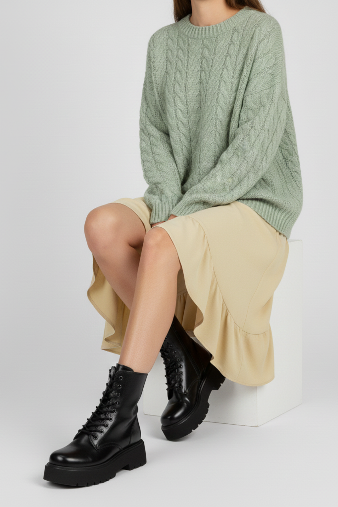 Manolya Kadın Siyah Bot