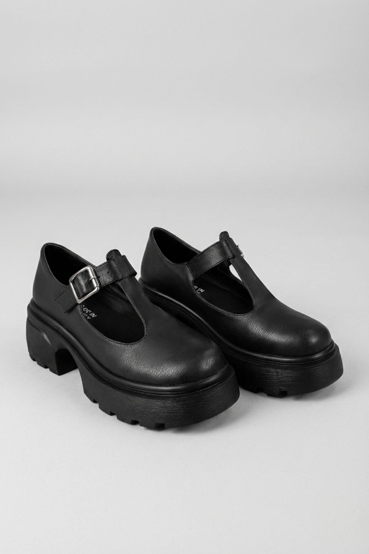 Junota Kadın Siyah Babet Ayakkabı