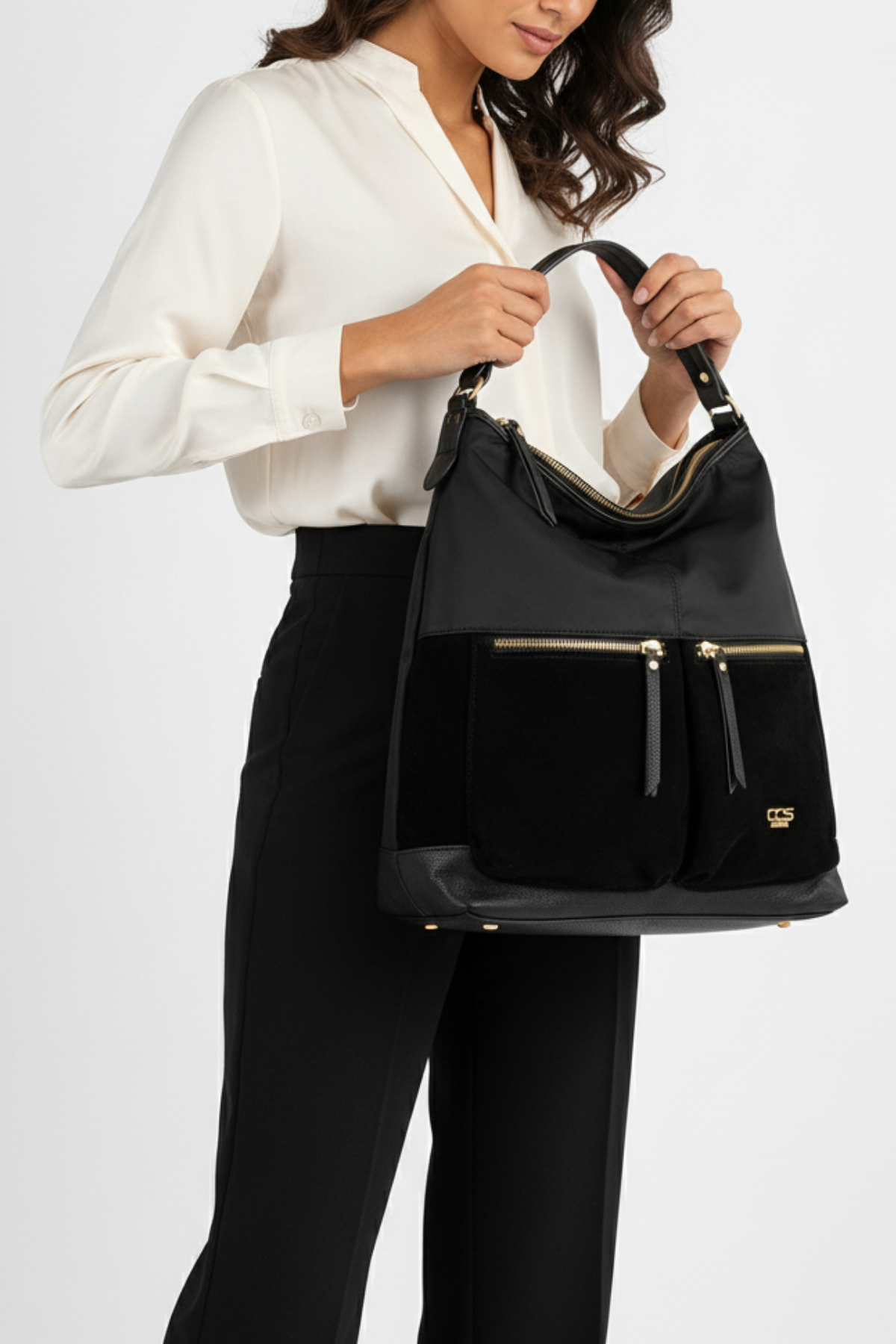 Aspen Kadın Hakiki Süet Omuz Çantası ve Askılı Çapraz Çanta