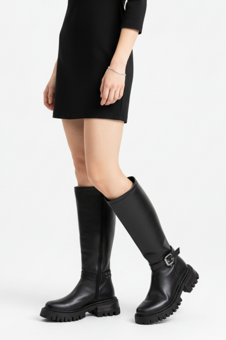 Tyler Kadın Siyah Çizme