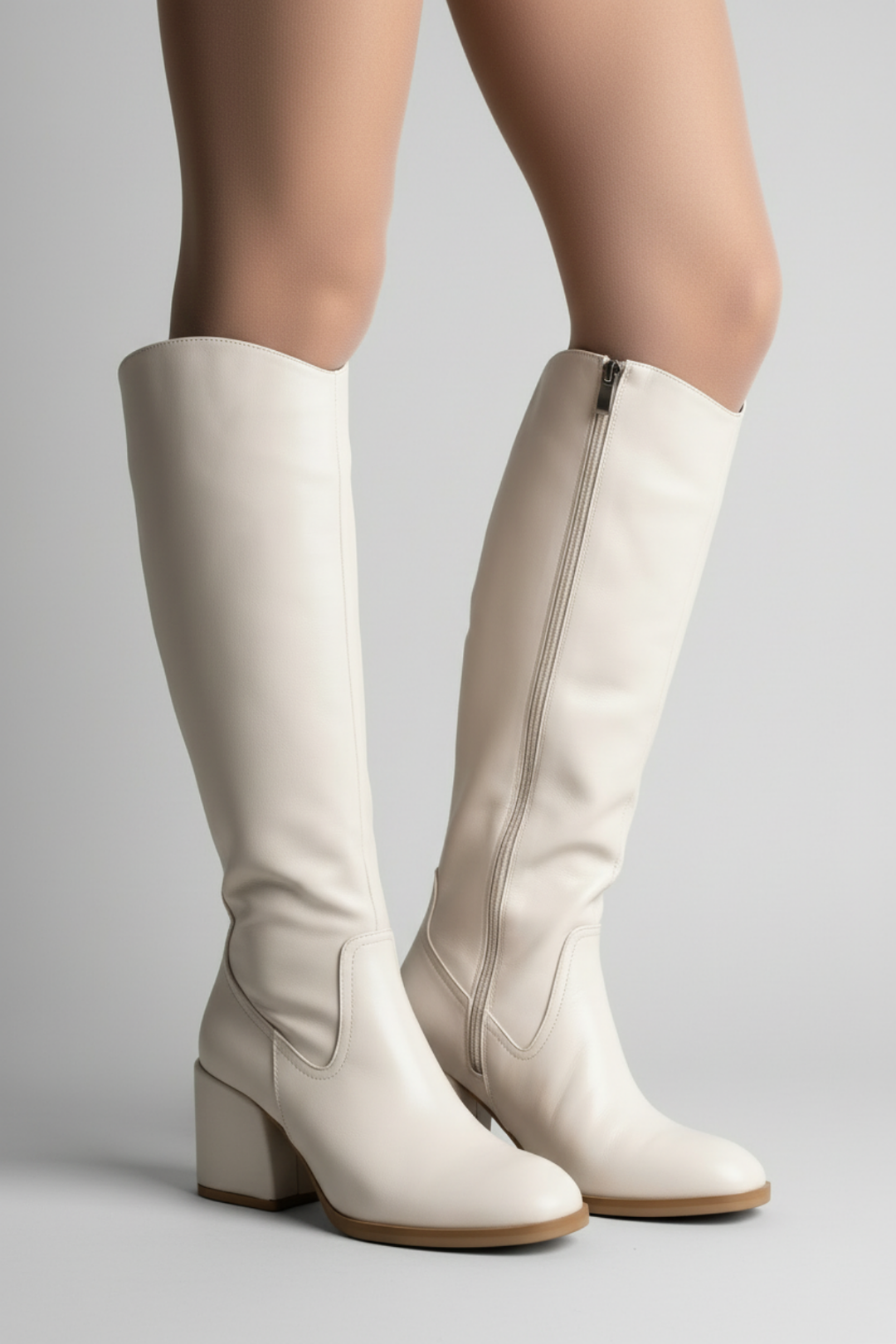 Mares Kadın Bej Çizme