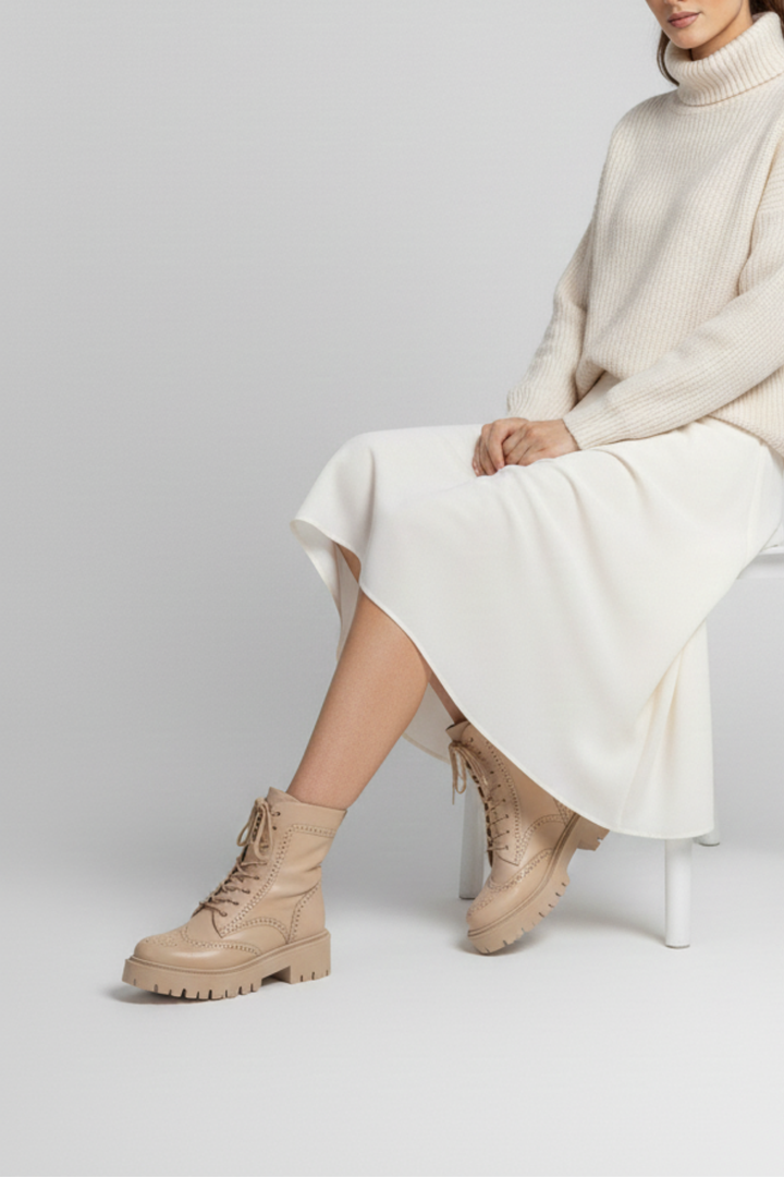 Taros Kadın Vizon Fermuarlı Bot