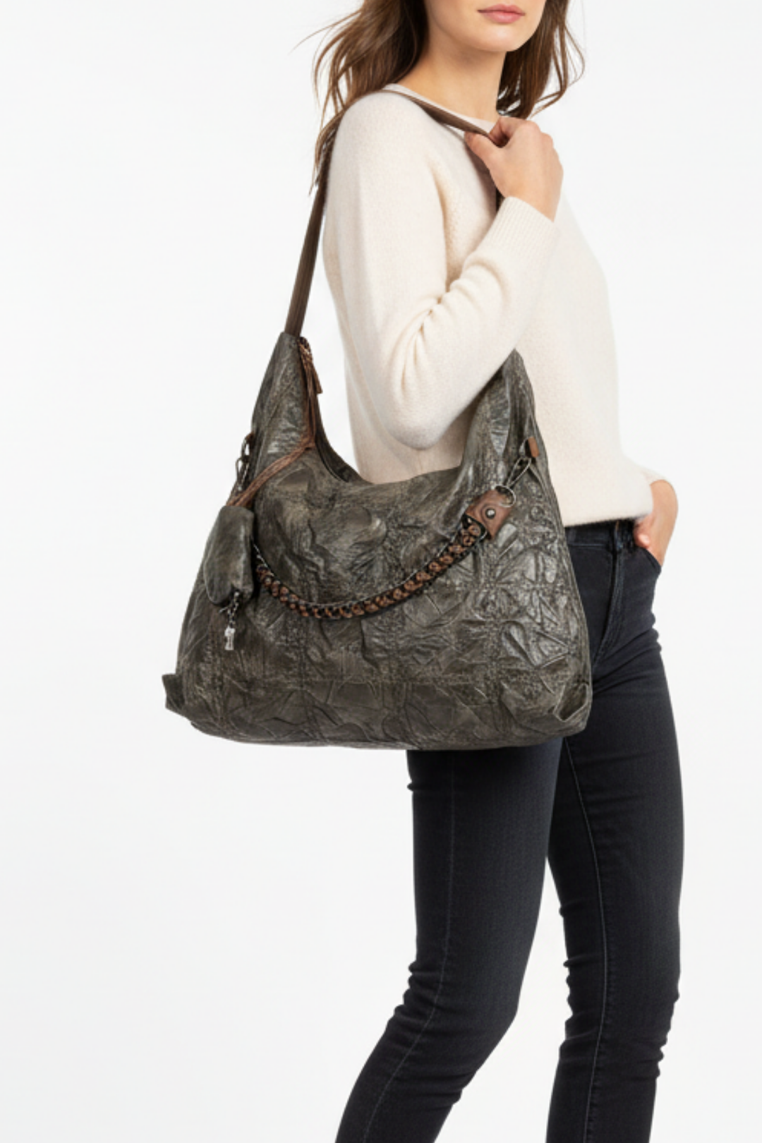 Mayor Kadın Zincir Detaylı Omuz Çantası