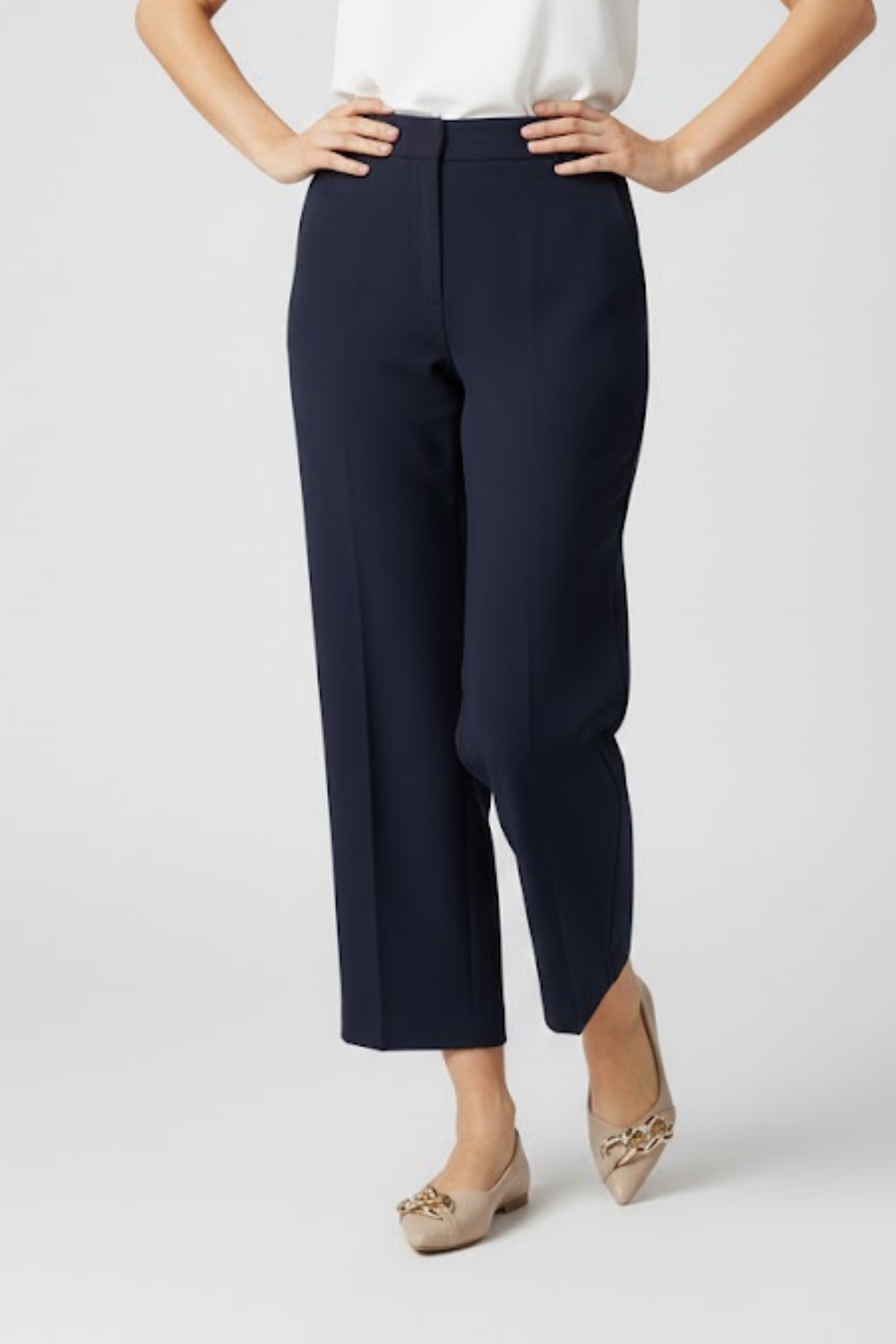 Popi Kadın Nude Zincir Detaylı Babet Ayakkabı