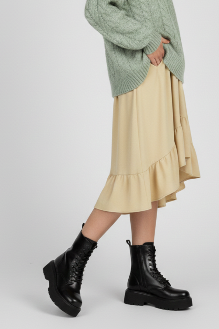 Manolya Kadın Siyah Bot