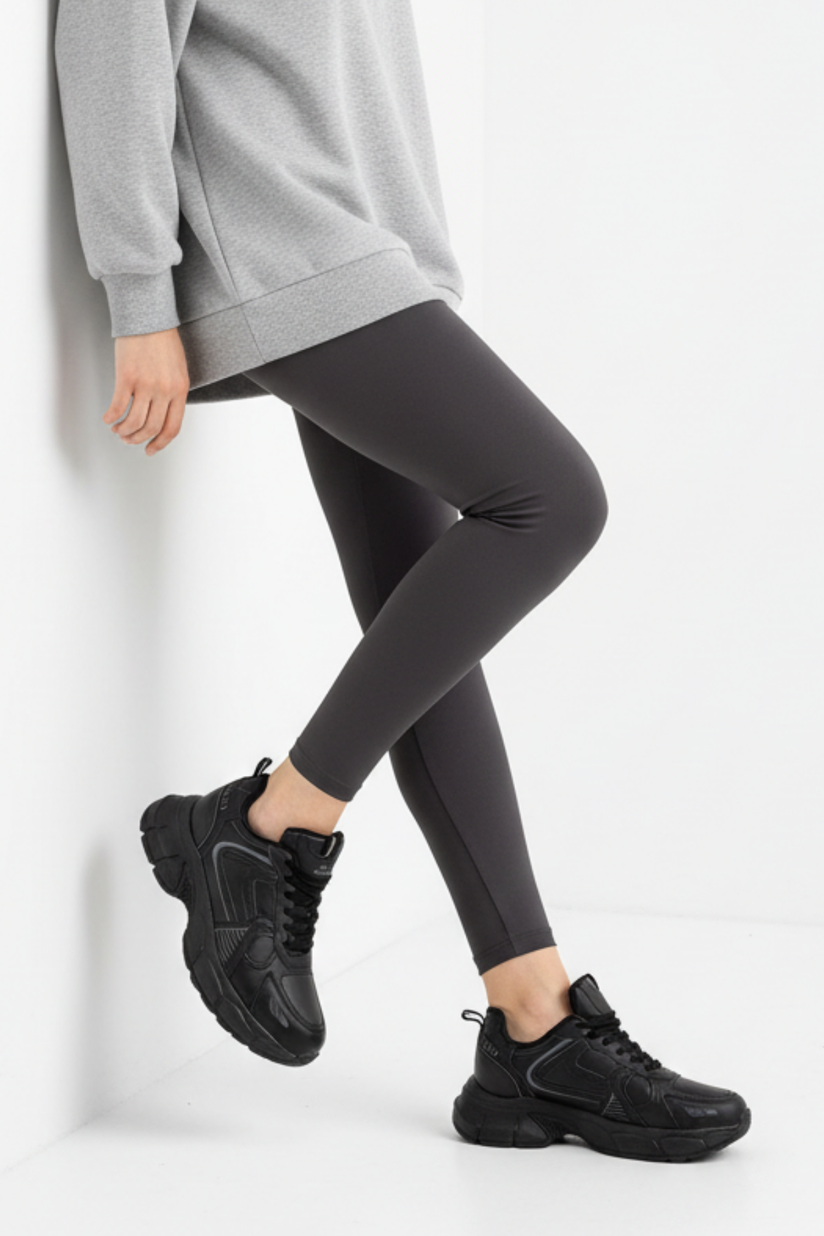 Hagrid Kadın Siyah Spor Ayakkabı