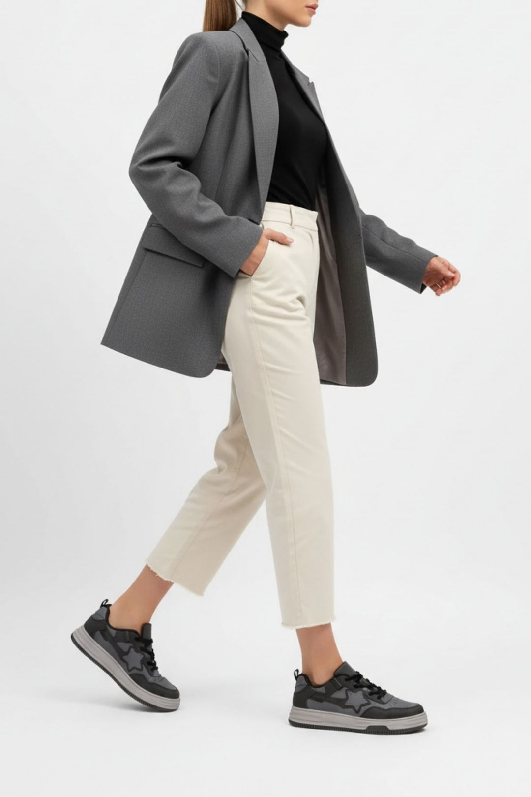 Belyan Kadın Füme Spor Ayakkabı