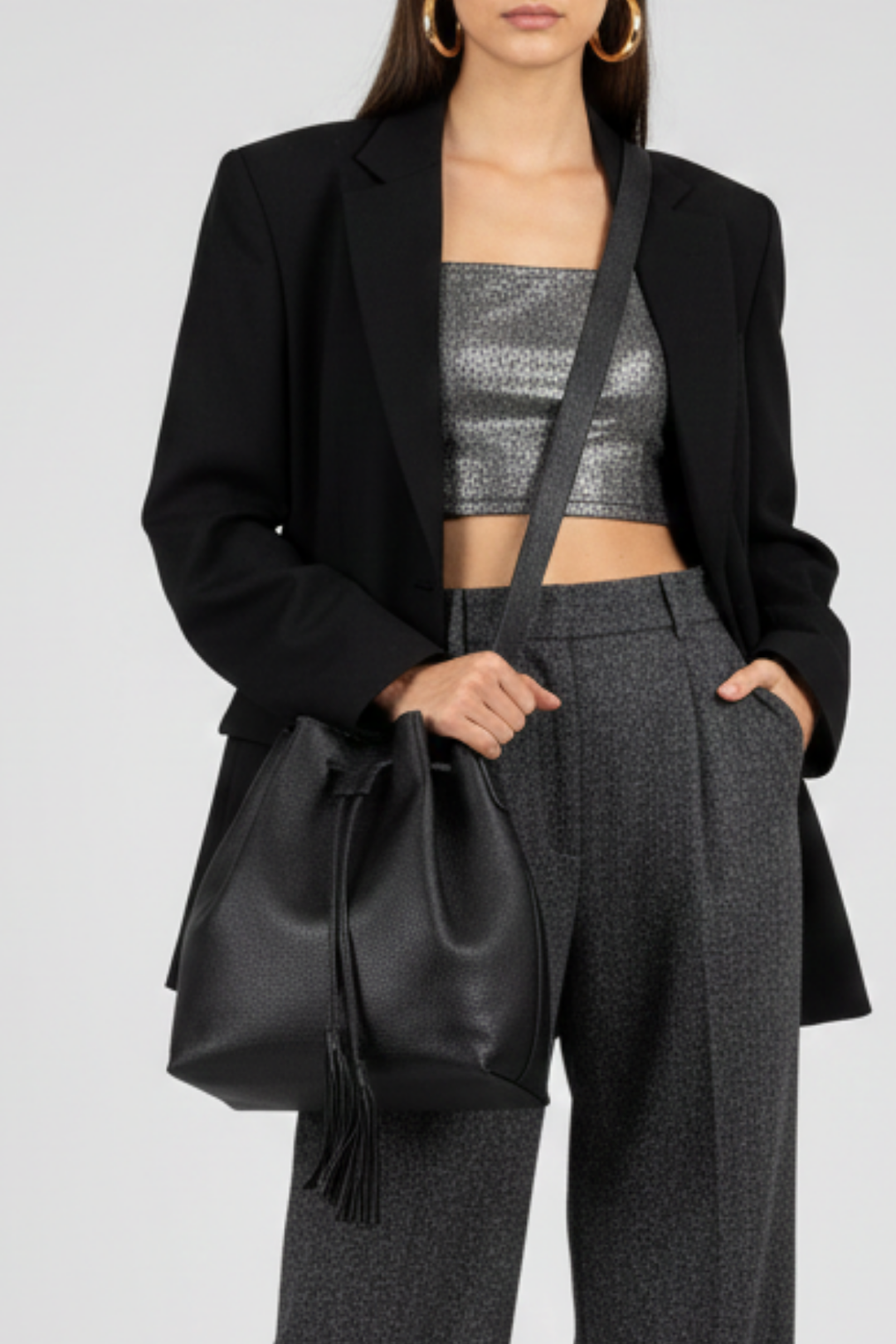 Bender Kadın Hakiki Deri Çapraz Çanta