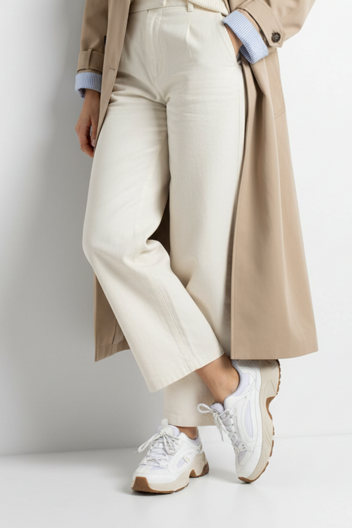 Dennise Kadın Beyaz Spor Ayakkabı