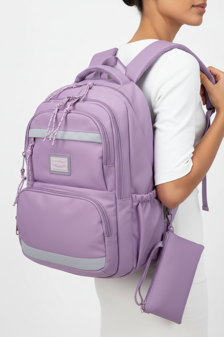 Larg Kadın Sırt Çantası - Küçük Çanta Hediyeli