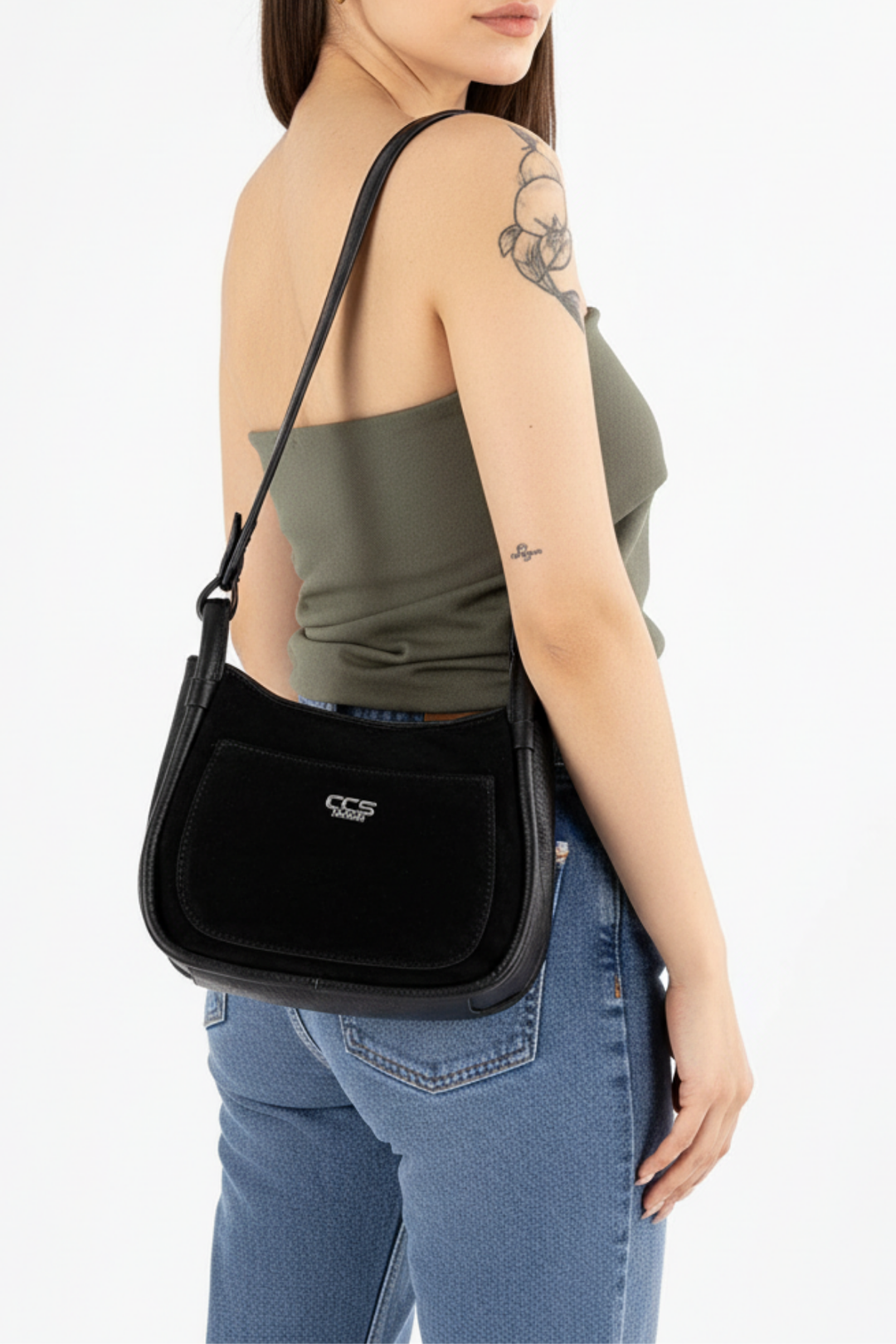 Lordes Kadın Hakiki Süet El Çantası ve Çapraz Çanta