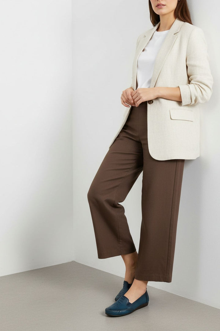 Near Kadın Hakiki Deri Mavi Günlük Ayakkabı