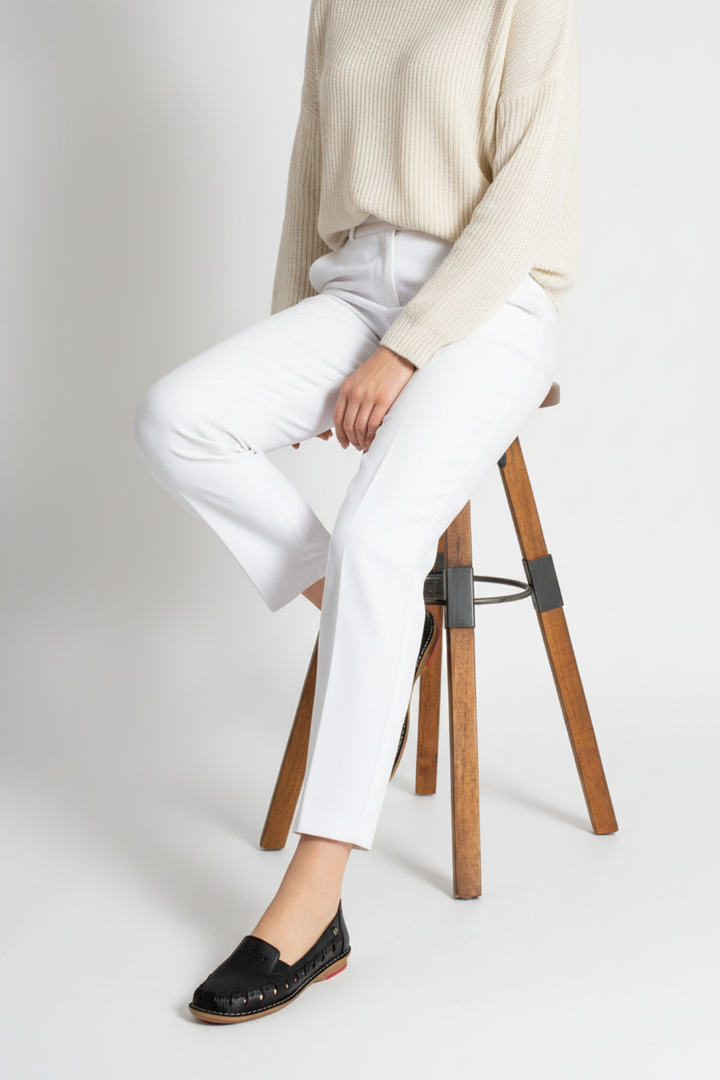 Pierre Cardin Arven Kadın Hakiki Deri Siyah Babet