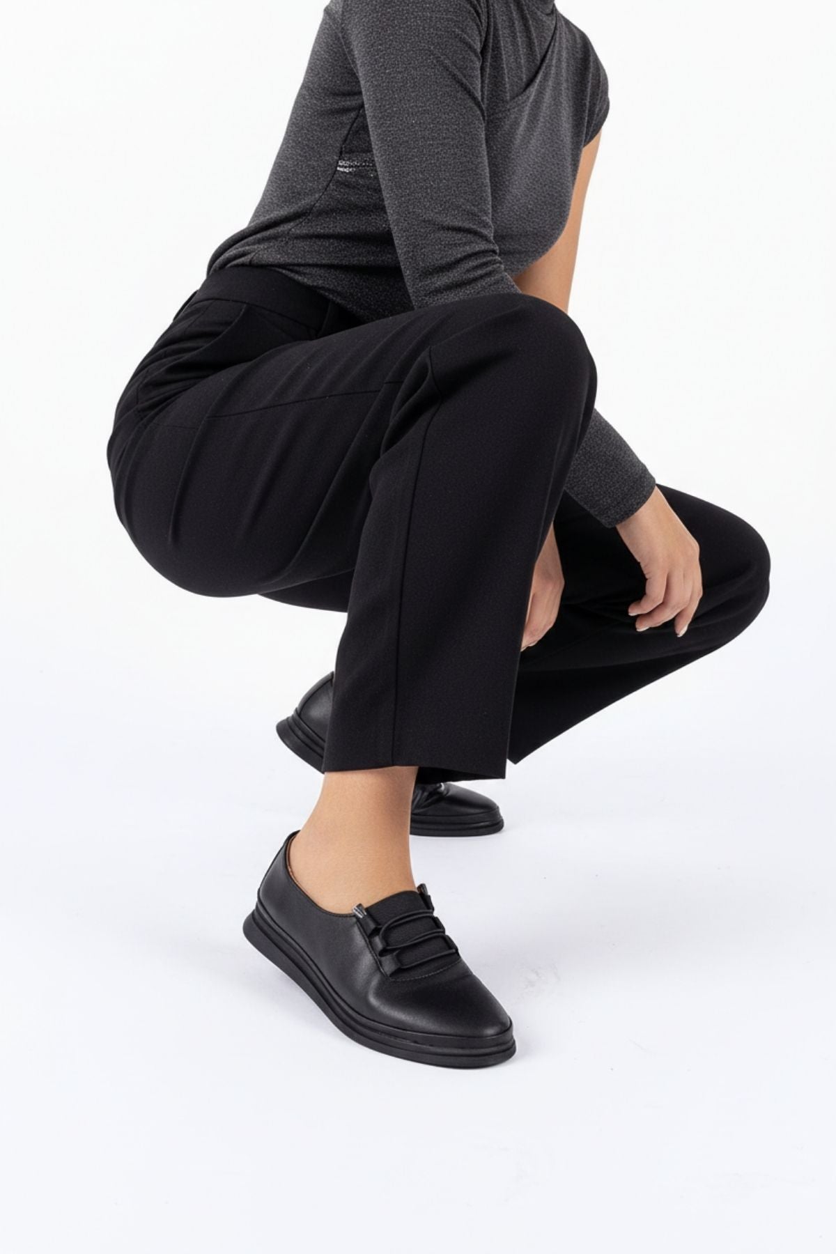 Esben Kadın Siyah Günlük Ayakkabı