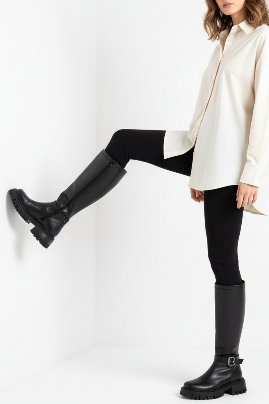 Tyler Kadın Siyah Çizme