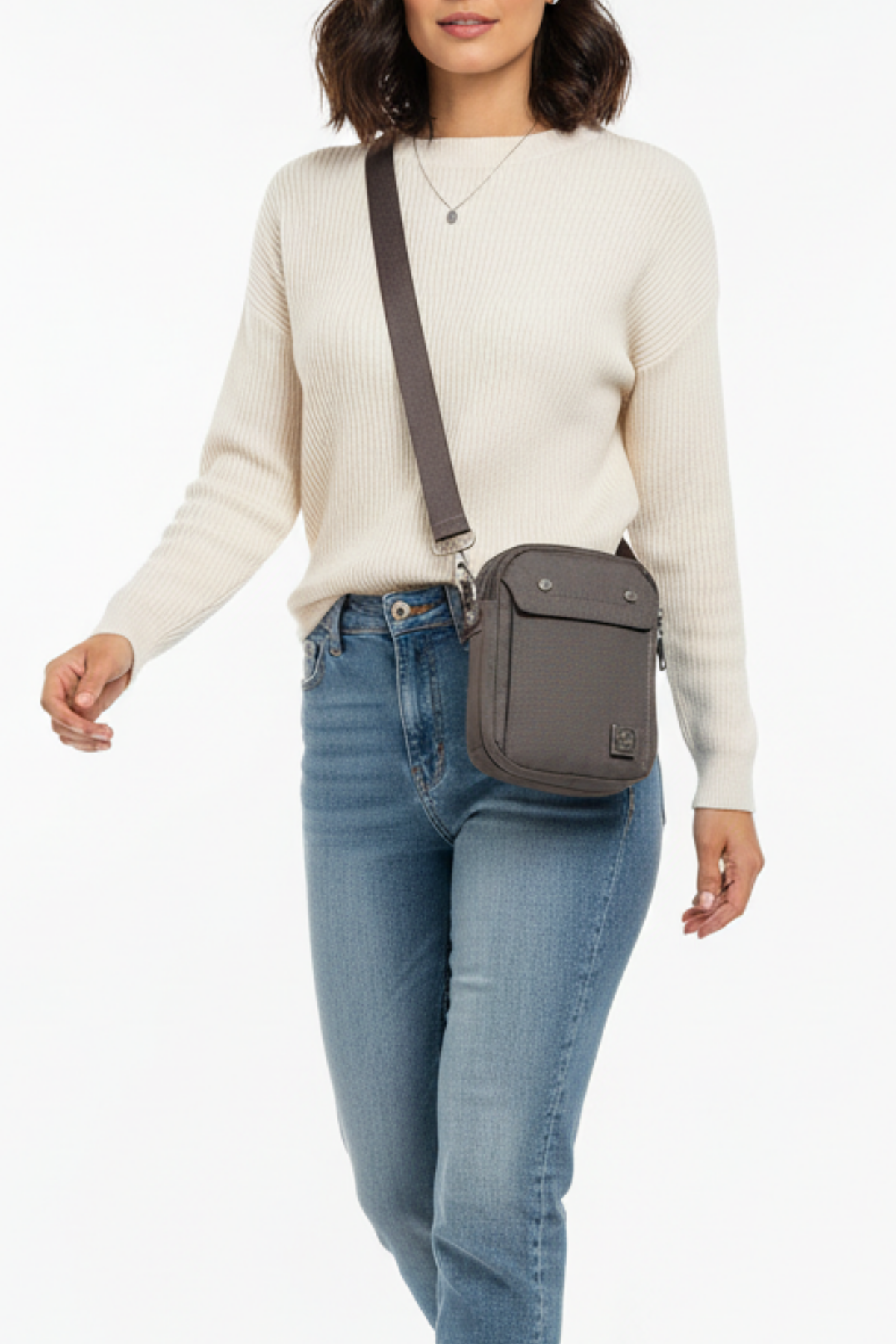 Sava Kadın Su Geçirmez Ayarlanabilir Askılı Çapraz Çanta