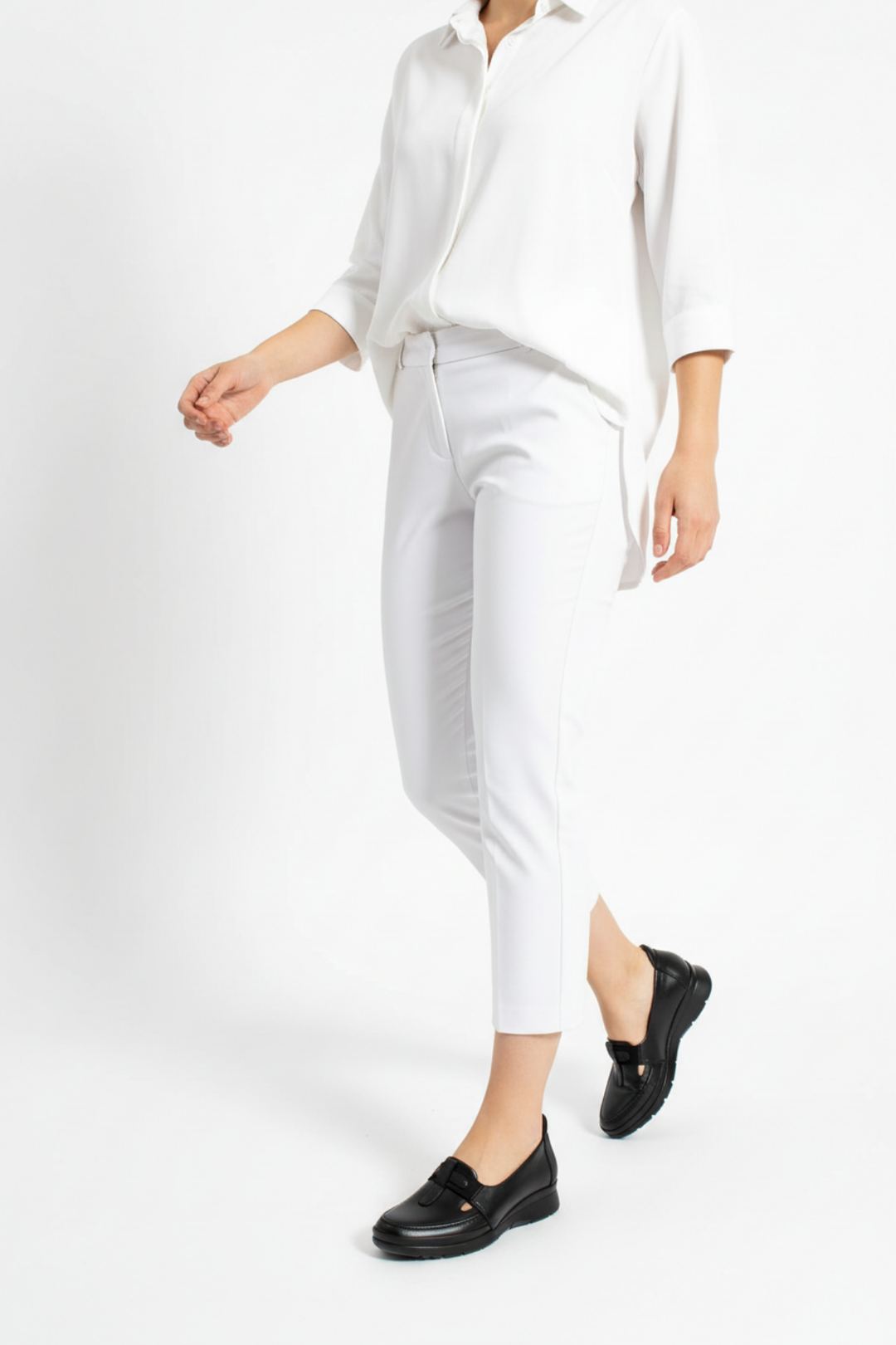 Adey Kadın Hakiki Deri Siyah Günlük Ayakkabı