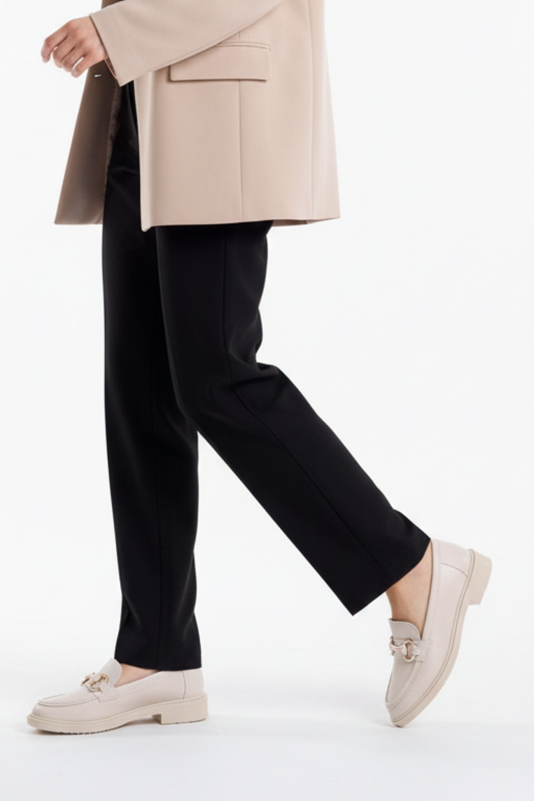 Tanta Bej Kadın Loafer Ayakkabı