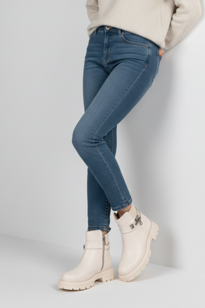 Pierre Cardin Ashanti Kadın Krem Bot PC-54194