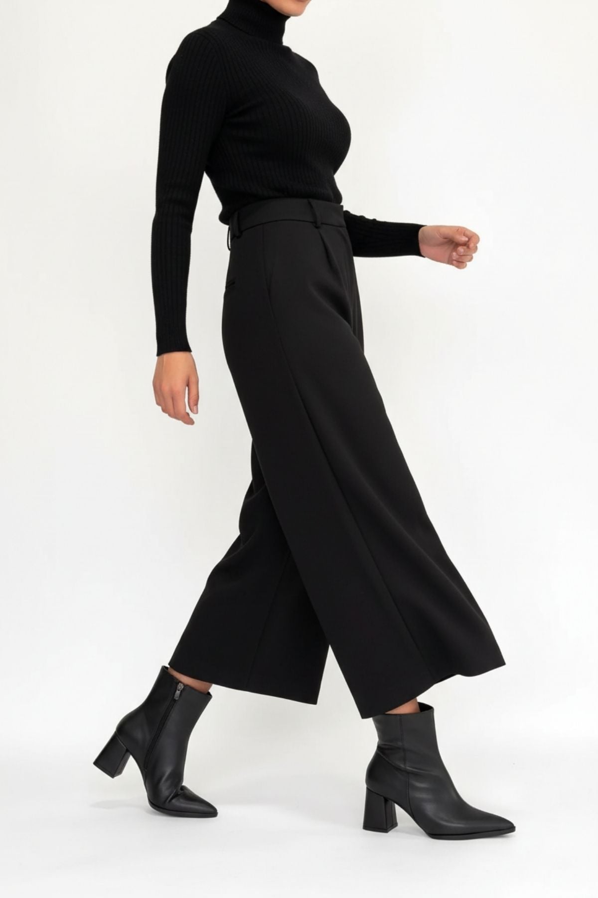 Oter Kadın Siyah Topuklu Bot