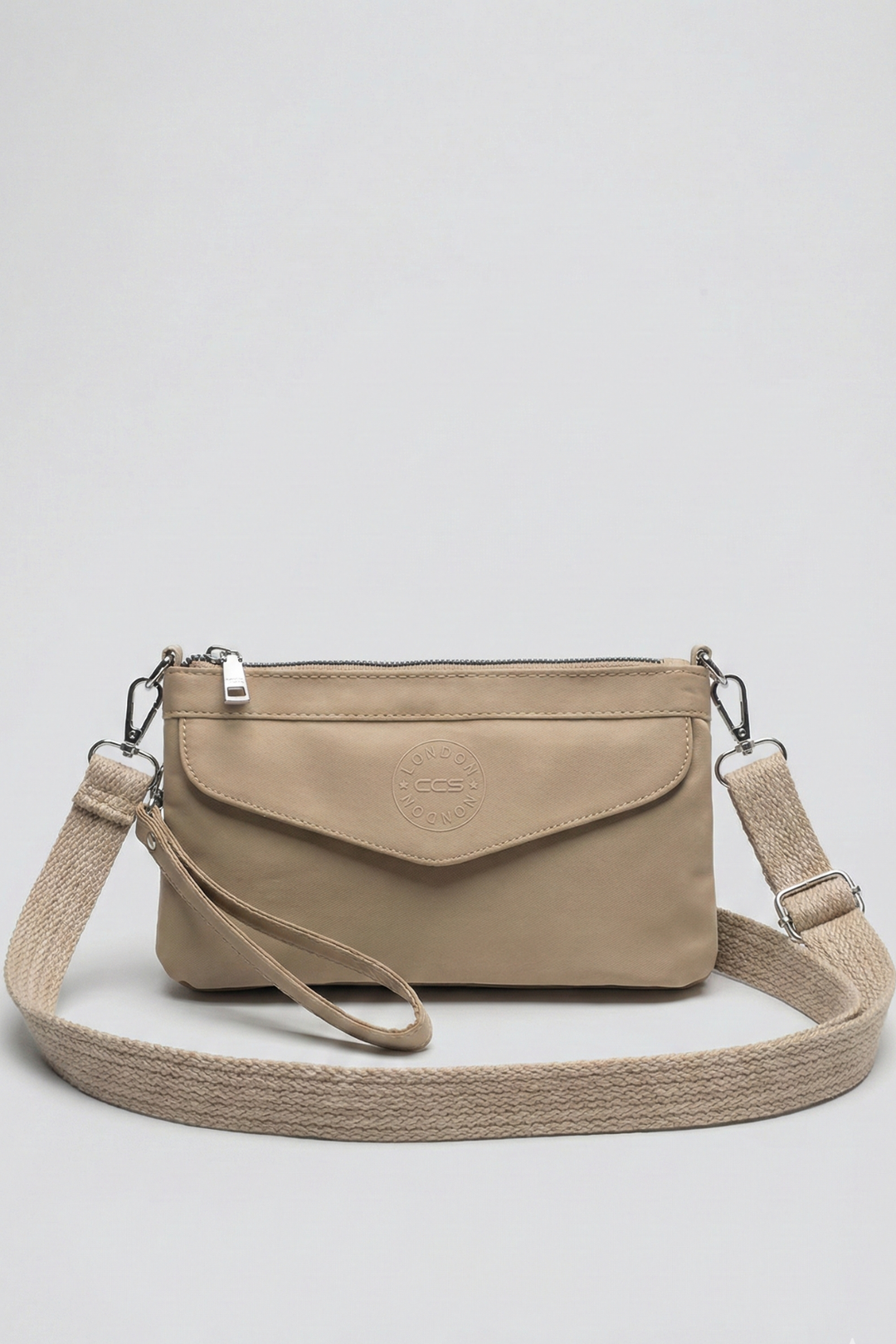 Kolek Küçük Boy Fermuarlı Su Geçirmez Kadın Çapraz Çanta