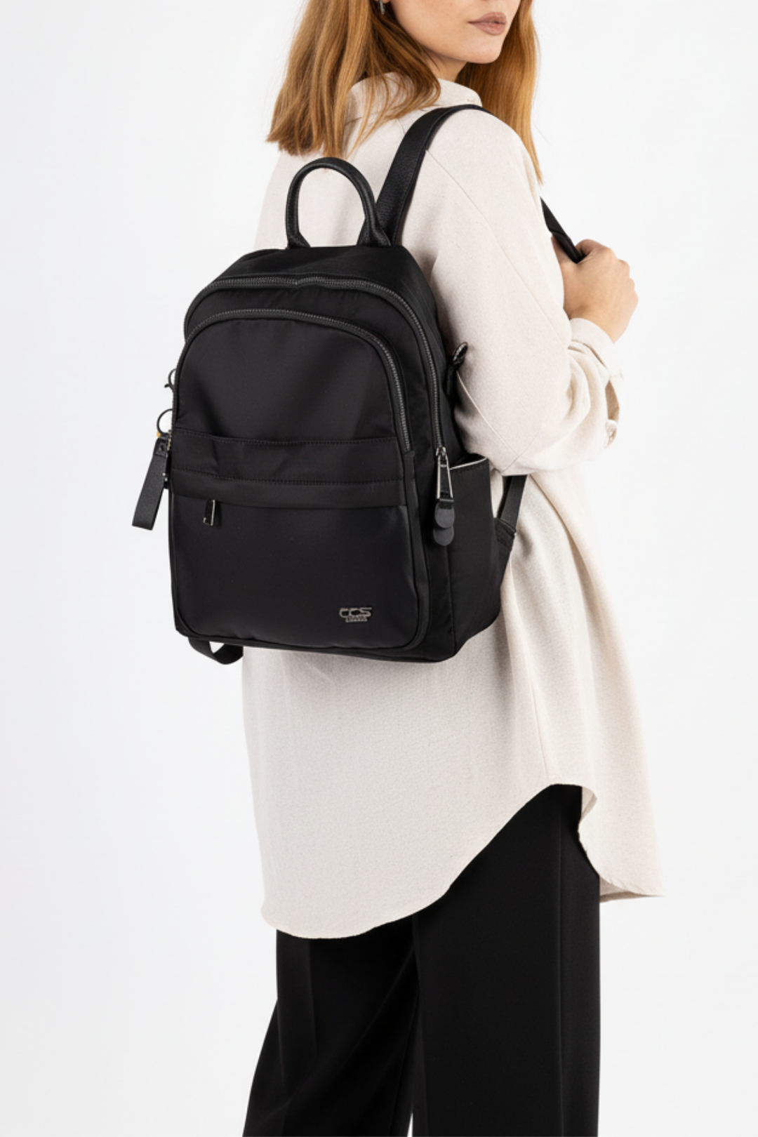 Tresse Kadın Sırt Çantası ve Omuz Çantası