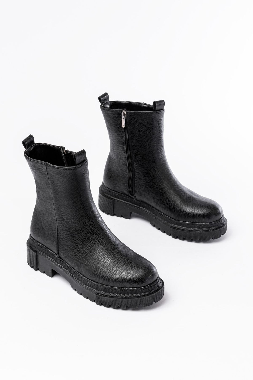 Bayden Siyah Luna Fermuarlı Kadın Bot 812-2012SYHLN
