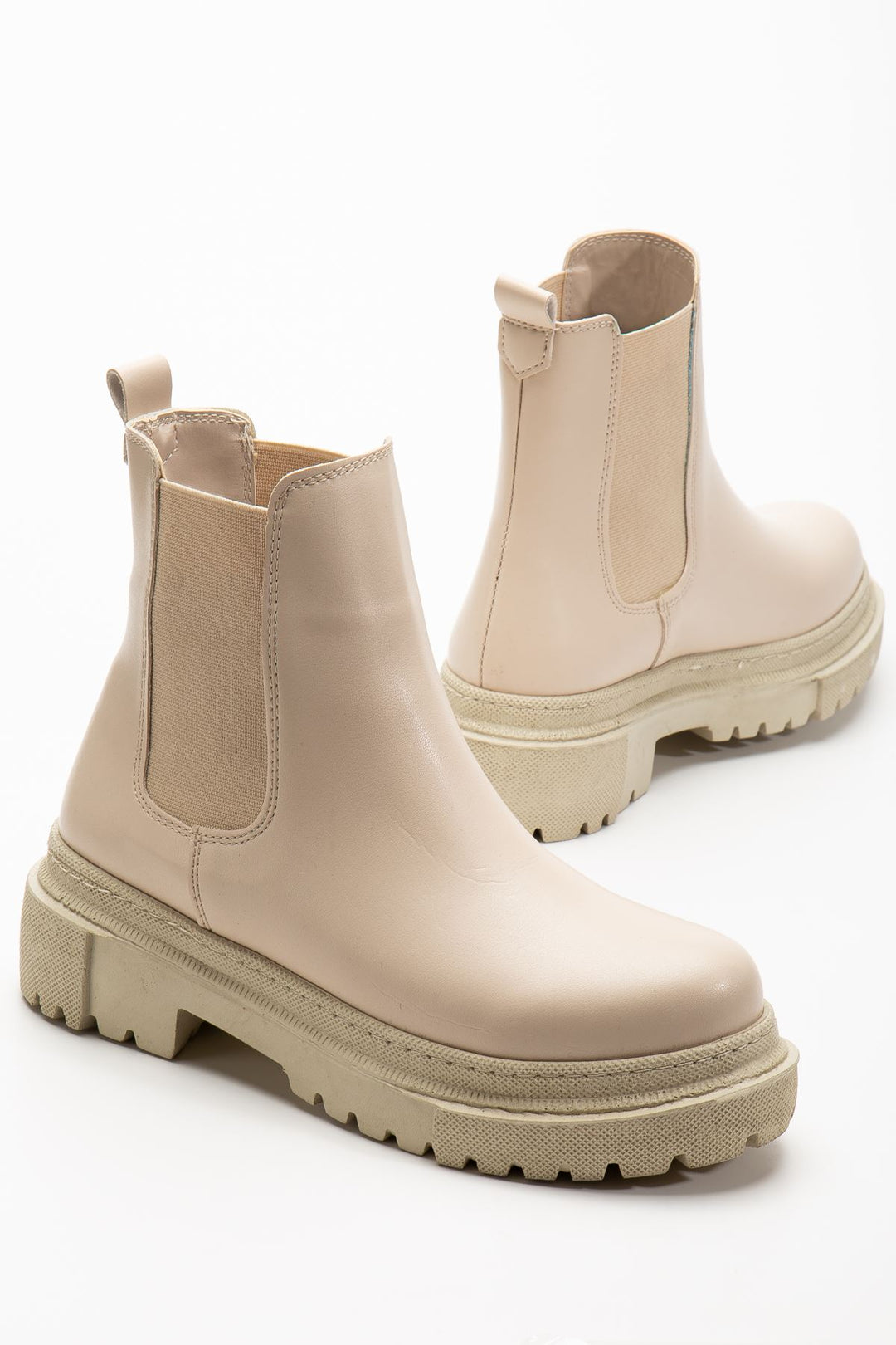 Nayliz Bej Lastikli Kadın Bot